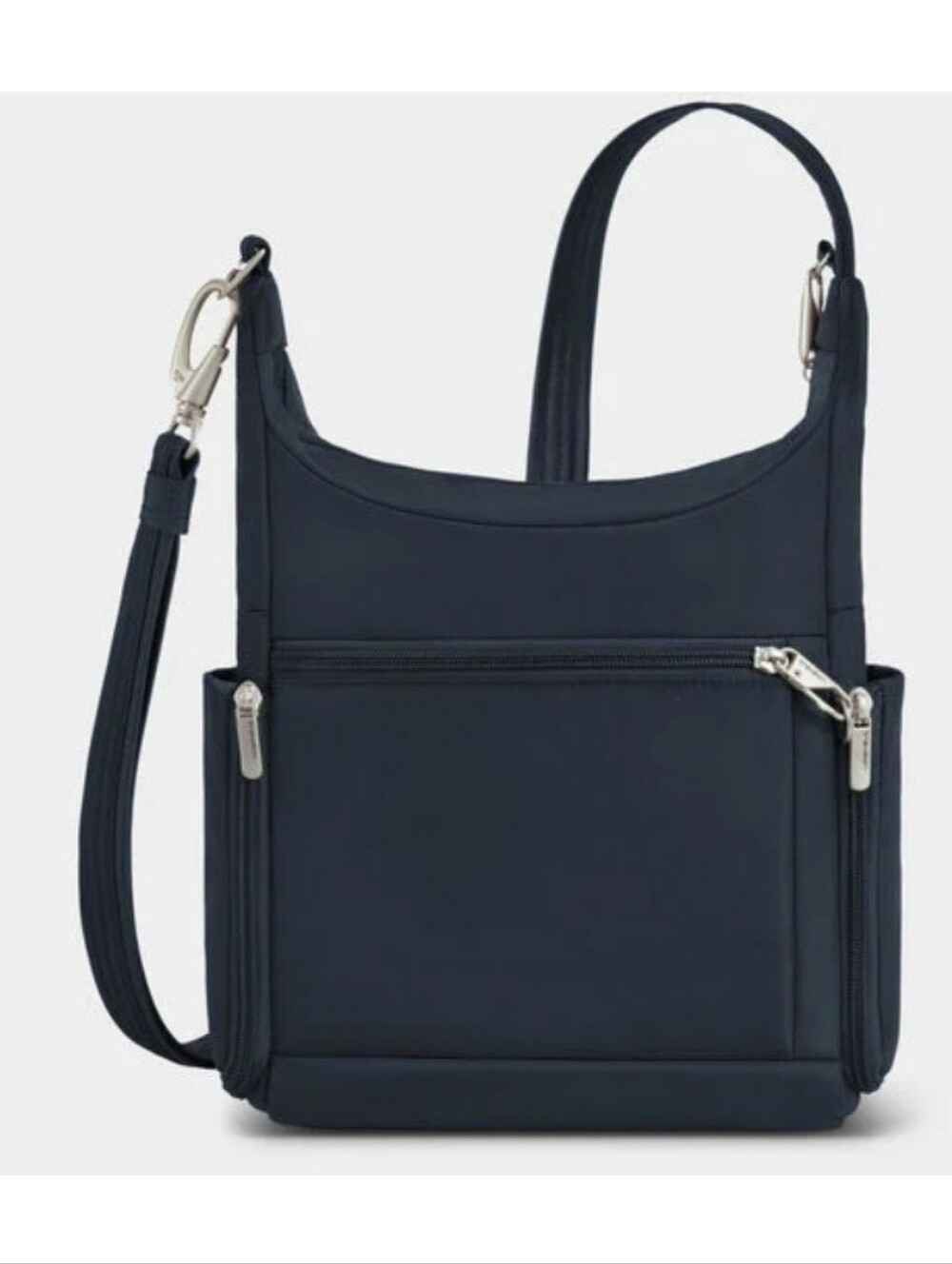 New RFID Travelon Anti-Theft Classic Navy Blue Safety Lock Everywhere Travel Bag - Picture 4 of 11